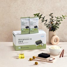 애터미 올리브유로 구운 곱창김 (도시락김), 36개, 5g