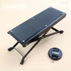 통기타 기타발판 악세사리 어쿠스틱 키타 접이식 기타용품, 검정(세트)