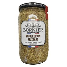 BORNIER 芥末籽醬, 1瓶, 690g