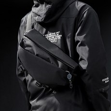 Onesky 大尺碼斜背包肩背包, 黑色的