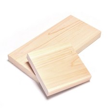 소품제작용 편백 히노끼 원목판재 작은사이즈 목재, 10 x 80 x 80mm, 1개