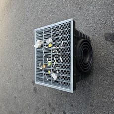 대명건축자재 아연도금 ex망 낙엽 거름망 방지망 그레이팅 덮개, 1개