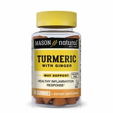 MASON natural 無麩質薑黃生薑軟糖, 1組, 60顆