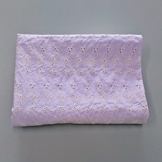 예쁜 면 40수 자수 원단, 1개, 마고 보라