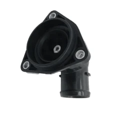 엔진 냉각 온도조절기 하우징 폭스바겐 티구안 Q7 카이엔 페이톤 3.6L 2007-2010 03H121121C 03H121121, 01 Black