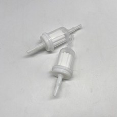 호스 필터 호프 패너 선외기 일회용 커넥터 연료 유수 분리기 거치대 모터 지지대 벨트 보트, 화이트 하이 멤브레인 필터 10개입, 기본 색상