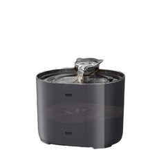 寵物飲水機 循環過濾流動, FT666黑色插电款, 1個