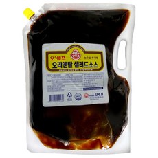 오뚜기 오쉐프 오리엔탈셀러드소스 2kg, 2개