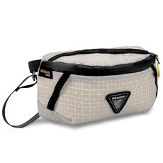 HIKEMAN 크로스바디 패니 팩 남성용 하이킹 허리 다 야외 가슴 가방 모든 백팩에 부착 휴대용 걷기 여행 캐주얼 사이클링 러닝 하이킹용 Slivery 미디엄 248112