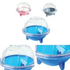 UFO모양 햄스터 목욕실 분리형 소동물 모래베딩 피부병예방 위생 햄스터욕조