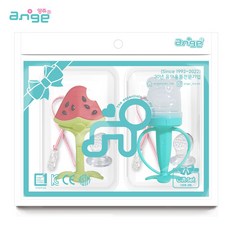 앙쥬 3D 과일 치발기 + 과즙망 + 과즙망 리필 2p + 클립 2p + 케이스 2p 세트, 1개