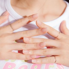 뮤즈마크 리유저블 네일팁 레귤러 스퀘어, 토슈즈, 1개 토슈즈, 1개