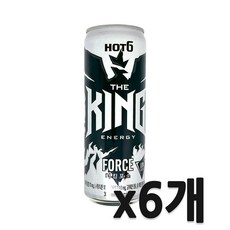 더킹 베이직 핫식스 포스 에너지드링크 355ml 24개, 6개