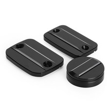 Ducati Scrambler 800 1100 (2018-2022) 前煞車/前離合/後煞車油泵蓋三件組, Black, 1個, Black