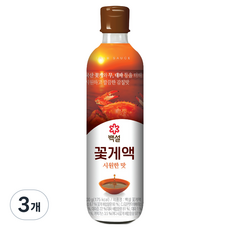 백설 꽃게액, 500g, 3개