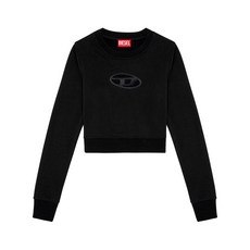 디젤 F-슬리미-오드 크롭 스웨트셔츠