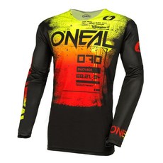 O'NEAL Mayhem V.24 저지 남성용 스카프 블랙/레드 L, Small, Black/Red