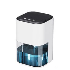 伊德萊斯 家用小型智能節電除濕機 2L 空氣清淨機 除濕器 防潮抽濕機 吸濕機, 白色