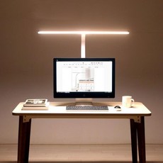 LED 업무공간 와이드스탠드조명 화이트S 작업실 공부방 오피스 회사 49772pc 1(EA), 색상, 1개
