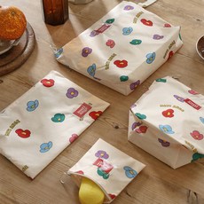 마티앙쥬 어린이집 방수 파우치 양치컵 식판 기저귀 유치원 준비물 가방, 카멜리아