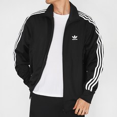 아디다스 남성 져지 아디컬러 클래식 파이어버드 트랙탑 블랙