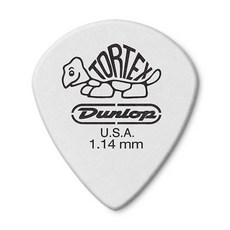 Jim Dunlop 478P1.14 Tortex® 화이트 재즈 III 1.14mm 12/플레이어 팩, 72팩