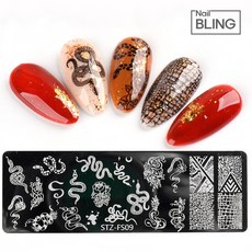 네일 체크 플레이트 스탬프 스탬핑 꾹꾹이 젤네일 24종, Plate 21, 1개