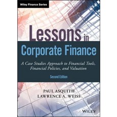 (영문도서) Lessons in Corporate Finance Hardcover, Wiley, English, 9781119537830