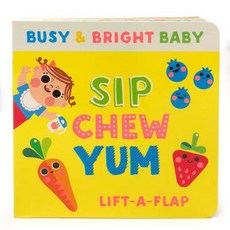 Sip Chew Yum Board Books, Cottage Door Press, English, 9781680522822