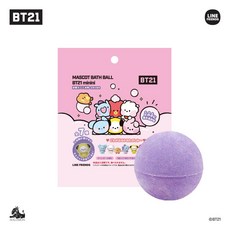 BT21 minini 沐浴球 薰衣草香氛, 1個