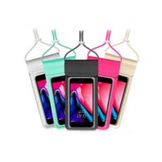 防水手機袋, 金色, 1個