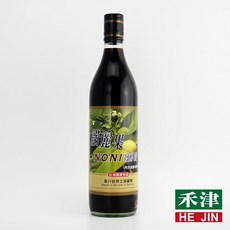 【禾津】諾麗果發酵液（無糖）600ml-台灣諾麗果酵素 純天然noni 諾麗果發酵, 1個, 600ml 玻璃瓶