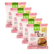 풀스쿡 우유하트도넛 5개 42g, 3개