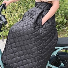 패딩 누빔 스커트 따뜻한 여성용 겨울 방풍 치마 kin5+7xMV