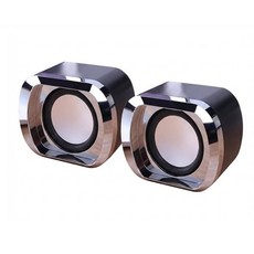 BONKS 迷你電腦喇叭 USB 供電 雙聲道音箱