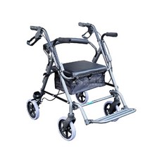 來而康 耀宏 機械式助行器 YH132-1 鋁合金 四輪 散步車 購物車 助步車, 1個