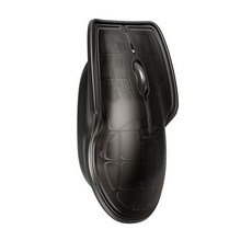 LUNAR ARTEFACTS 블랙 크로마 바탕에 무선 블루투스 컴퓨터 마우스 양손잡이용 인체 공학적 멀티 표면 트래킹으로 충전식 230782, 블랙 바탕에 블랙 크로마