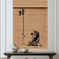 대발 맞춤제작 현관 식당 천연 가림막 대나무발 창문발