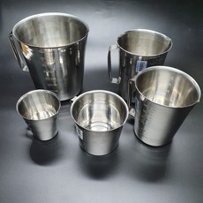 [셰프앤쿡] 국산 천성 스텐 계량컵, 250ml