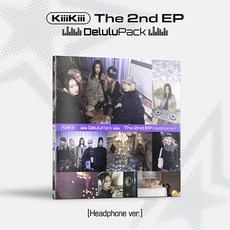 [KiiiKiii] 키키 앨범 델룰루팩 헤드폰버전 Delulu Pack (Headphon Ver), 1