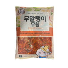 항아리반찬 무말랭이 무침, 3kg, 1개