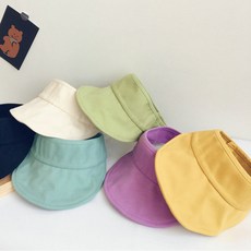 루나버블 와이어 돌돌이 썬캡 6color 아동 남아 여아 유아 어린이 썬햇 햇빛 가리개 통풍 여름 모자
