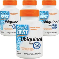 Doctor's BEST 還原型輔酶Q10軟膠囊, 60顆, 4罐