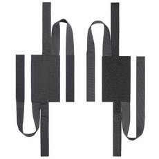 [ 1141447 ] 젠치 조절 가능한 호버보드 부착 스트랩 후크 및 루프 고정 케이블 교체 스트랩 고카트 시트 액세서리용 프로텍터 포함 (16.5-20.3cm(6.5-8인치