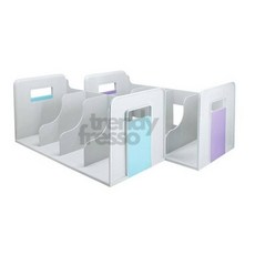앤서룸 포인트책꽂이 4단 민트 사무용품
