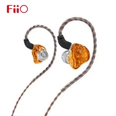 FiiO FH1s 이어폰 DD&Knowles BA 드라이버 하이브리드 13.6mm 다이나믹 하이파이 헤드폰 밸런스드 압력 완, 02 Yellow
