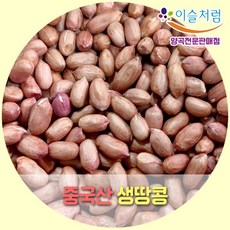 (2025년산)이슬처럼 중국산 햇땅콩 생땅콩 1kg, 1개