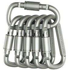 앤서룸 고강도 캠핑 비너 와이어카라비너