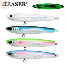 【釣友俱樂部】WD109 浮水木頭魚餌 65g/120g 22cm 深海路亞餌 船釣拖釣餌, 綠色,±65g/18cm, 1個