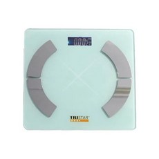 TRISTAR TS-H121 藍芽智能電子體重計 LED螢幕顯示溫度/電量 高強度玻璃 粉色/藍色, 1個